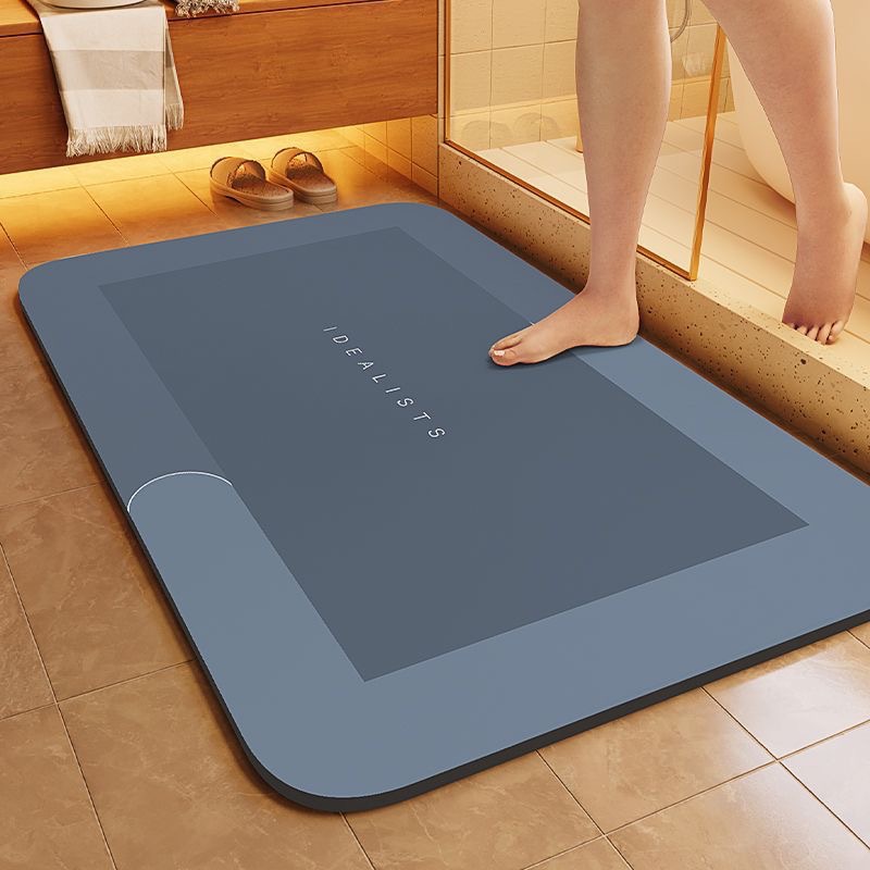 Quick Dry Diatomite Bath Mat - ANTI SLIP QUICK DRY ABSORBENT BATH