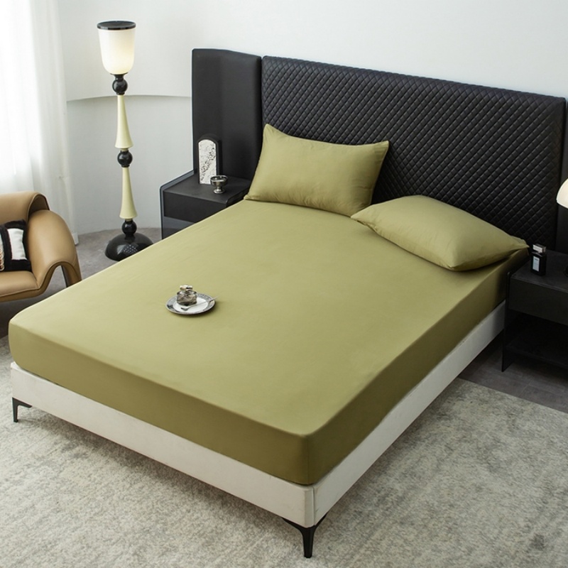 1pc Natural Lyocell Fitted She - đánh giá và giá Fitted Bed Sheets Deep Pocket