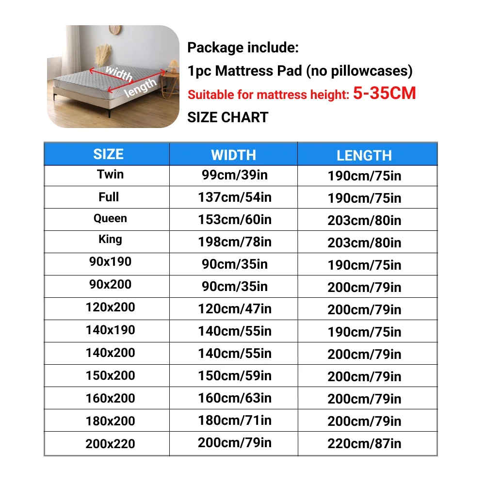 1pc Multi-Color Four-Corner El - đánh giá và giá Waterproof Mattress Protector Breathable